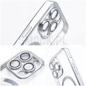Futerał ELECTRO MAG COVER  MagSafe do IPHONE 14 Pro srebrny
