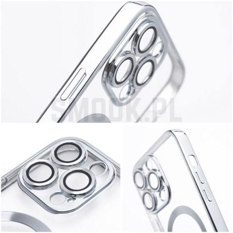 Futerał ELECTRO MAG COVER MagSafe do IPHONE 14 Pro srebrny Futerał ELECTRO MAG COVER MagSafe do IPHONE 14 Pro srebrny