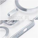 Futerał ELECTRO MAG COVER  MagSafe do IPHONE 14 Pro srebrny