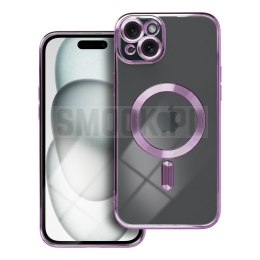 Futerał ELECTRO MAG COVER  MagSafe do IPHONE 15 Plus fioletowy