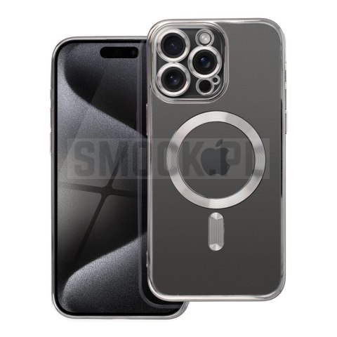Futerał ELECTRO MAG COVER MagSafe do IPHONE 15 Pro Max tytanowy szary