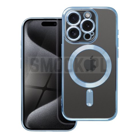 Futerał ELECTRO MAG COVER MagSafe do IPHONE 15 Pro niebieski
