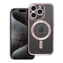 Futerał ELECTRO MAG COVER MagSafe do IPHONE 15 Pro złoty róż