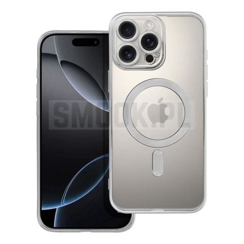Futerał ELECTRO MAG COVER MagSafe do IPHONE 16 Pro Max srebrny Futerał ELECTRO MAG COVER MagSafe do IPHONE 16 Pro Max srebrny