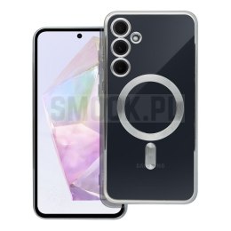 Futerał Electro Mag Cover MagSafe do SAMSUNG A35 srebrny