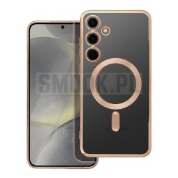 Futerał Electro Mag Cover MagSafe do SAMSUNG S24 Plus złoty