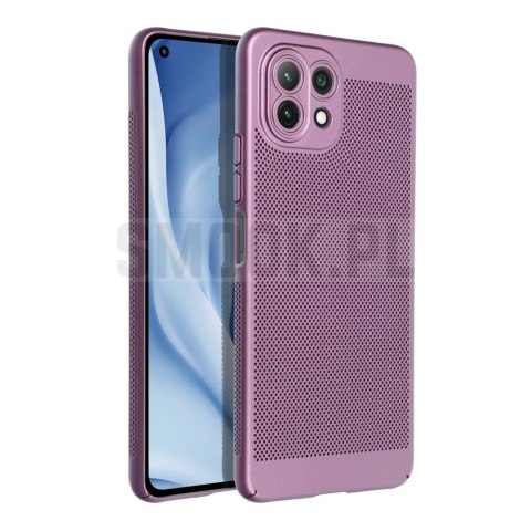 Futerał BREEZY do XIAOMI Mi 11 Lite 5G / Mi 11 Lite LTE 4G / NE fiolet Futerał BREEZY do XIAOMI Mi 11 Lite 5G / Mi 11 Lite LTE 4G / NE fiolet