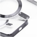 Futerał ELECTRO MAG COVER kompatybilny z MagSafe do IPHONE SE 2025 srebrny