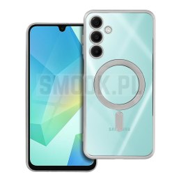 Futerał Electro Mag Cover MagSafe do SAMSUNG A16 srebrny