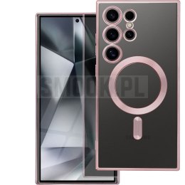 Futerał Electro Mag Cover MagSafe do SAMSUNG A26 złoty róż