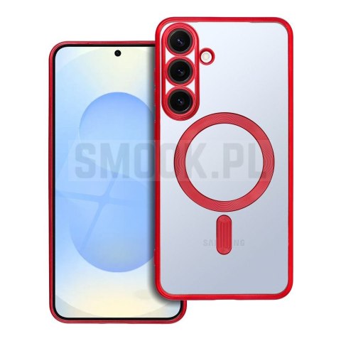 Futerał Electro Mag Cover MagSafe do SAMSUNG S25 Plus czerwony Futerał Electro Mag Cover MagSafe do SAMSUNG S25 Plus czerwony