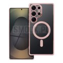Futerał Electro Mag Cover MagSafe do SAMSUNG S25 Ultra złoty róż