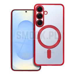 Futerał Electro Mag Cover MagSafe do SAMSUNG S25 czerwony