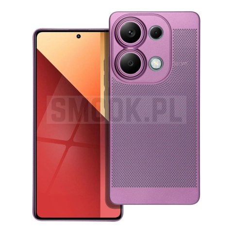 Futerał BREEZY do XIAOMI Redmi Note 13 Pro 4G / POCO M6 Pro 4G fiolet Futerał BREEZY do XIAOMI Redmi Note 13 Pro 4G / POCO M6 Pro 4G fiolet