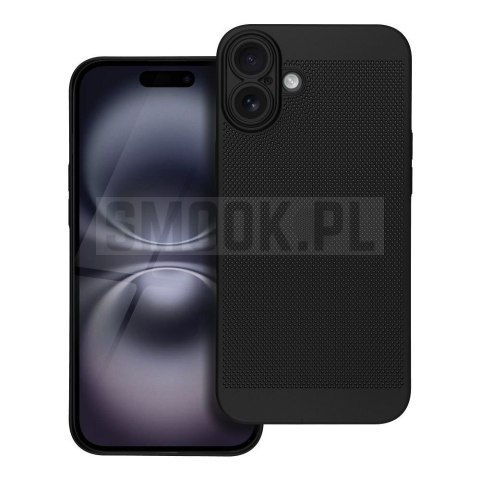 Futerał BREEZY do IPHONE 16 Plus czarny Futerał BREEZY do IPHONE 16 Plus czarny