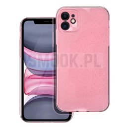 Futerał CLEAR CASE 2 mm BLINK do IPHONE 11 różowy