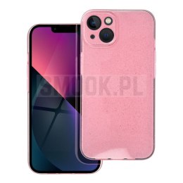 Futerał CLEAR CASE 2 mm BLINK do IPHONE 13 różowy