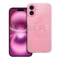 Futerał CLEAR CASE 2 mm BLINK do IPHONE 16 Plus różowy