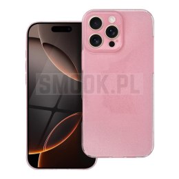 Futerał CLEAR CASE 2 mm BLINK do IPHONE 16 Pro Max różowy
