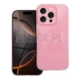 Futerał CLEAR CASE 2 mm BLINK do IPHONE 16 Pro różowy