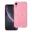 Futerał CLEAR CASE 2 mm BLINK do IPHONE XR różowy