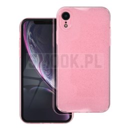 Futerał CLEAR CASE 2 mm BLINK do IPHONE XR różowy
