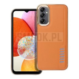 Futerał MILANO do SAMSUNG A14 4G / A14 5G brązowy