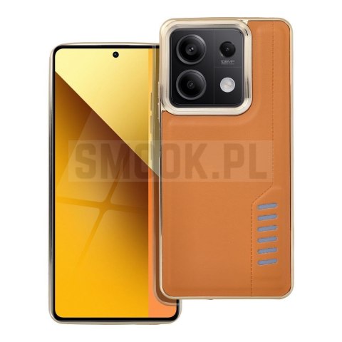 Futerał MILANO do XIAOMI Redmi Note 13 5G brązowy