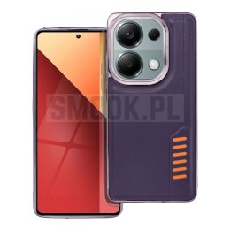 Futerał MILANO do XIAOMI Redmi Note 13 Pro 4G / POCO M6 Pro 4G ciemny fiolet