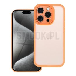Futerał VARIETE do IPHONE 15 Pro apricot crush