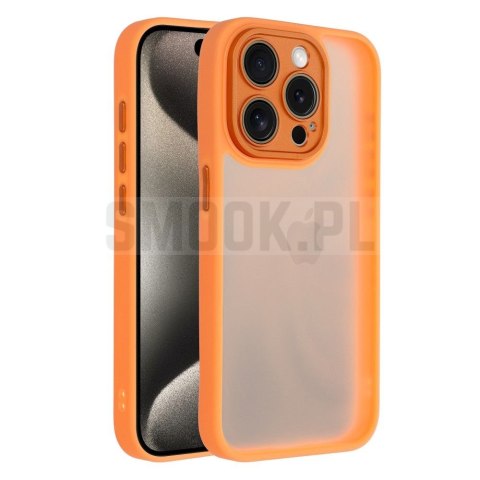 Futerał VARIETE do IPHONE 15 Pro apricot crush Futerał VARIETE do IPHONE 15 Pro apricot crush