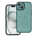 Futerał VARIETE do IPHONE 15 ciemnozielony