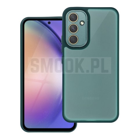 Futerał VARIETE do SAMSUNG A54 5G ciemnozielony Futerał VARIETE do SAMSUNG A54 5G ciemnozielony