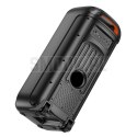 HOCO głośnik bluetooth + 2 x bezprzewodowe mikrofony HA13 Max czarny