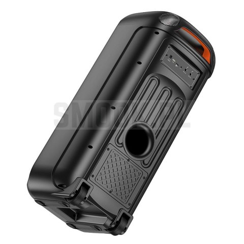 HOCO głośnik bluetooth + 2 x bezprzewodowe mikrofony HA13 Max czarny HOCO głośnik bluetooth + 2 x bezprzewodowe mikrofony HA13 Max czarny