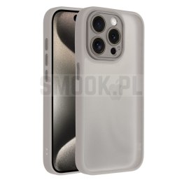 Futerał VARIETE do IPHONE 12 Mini stalowy