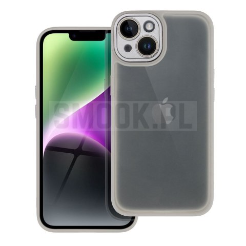 Futerał VARIETE do IPHONE 14 stalowy Futerał VARIETE do IPHONE 14 stalowy