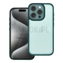 Futerał VARIETE do IPHONE 15 Pro ciemnozielony