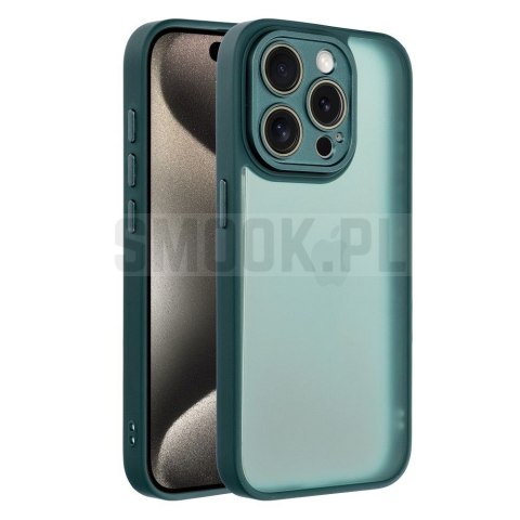 Futerał VARIETE do IPHONE 15 Pro ciemnozielony Futerał VARIETE do IPHONE 15 Pro ciemnozielony