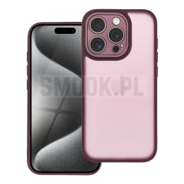 Futerał VARIETE do IPHONE 15 Pro purpurowy