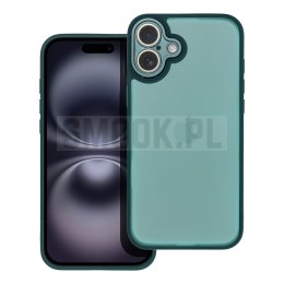 Futerał VARIETE do IPHONE 16 Plus ciemnozielony