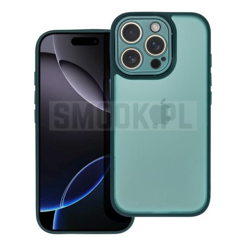 Futerał VARIETE do IPHONE 16 Pro ciemnozielony Futerał VARIETE do IPHONE 16 Pro ciemnozielony
