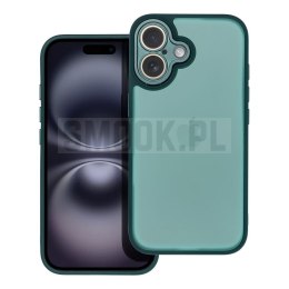 Futerał VARIETE do IPHONE 16 ciemnozielony