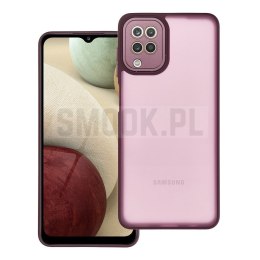 Futerał VARIETE do SAMSUNG A12 / M12 purpurowy