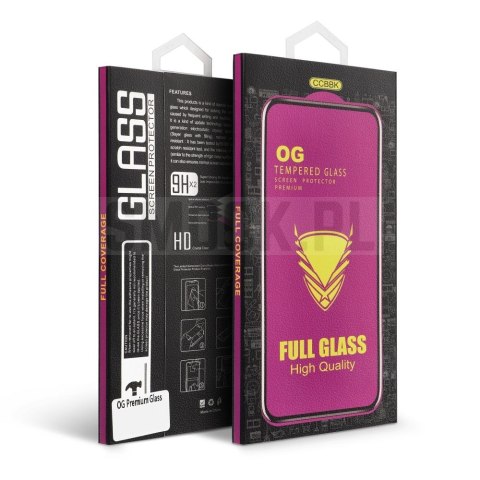 Szkło Hartowane OG Premium Glass - do Iphone XR / 11 czarny Szkło Hartowane OG Premium Glass - do Iphone XR / 11 czarny