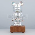 Lampka nocna LED 3D Miś Art Deco stojący L3GFBD