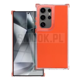 Futerał MATRIX do SAMSUNG S24 Ultra pomarańczowy