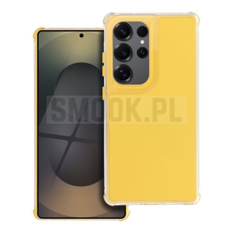 Futerał MATRIX do SAMSUNG S25 Ultra żółty
