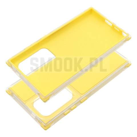 Futerał MATRIX do SAMSUNG S25 Ultra żółty