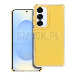Futerał MATRIX do SAMSUNG S25 żółty